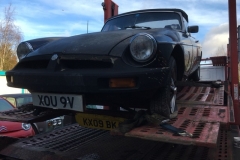 MGB before restoration