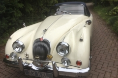 XK Roadster after restoration