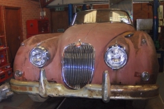 XK Roadster before restoration